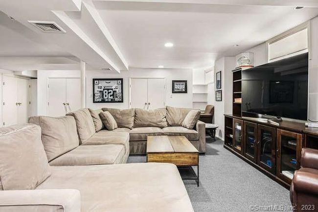 Finished lower level for media-family room. | Image 23