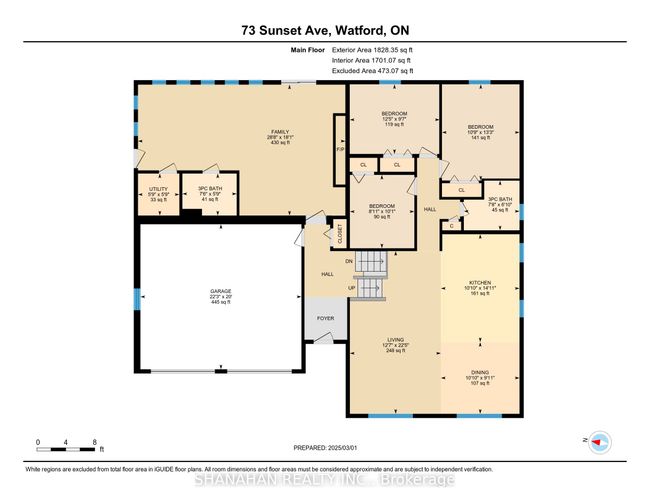 73 Sunset Ave, House other with 4 bedrooms, 3 bathrooms and 4 parking in Warwick ON | Image 40