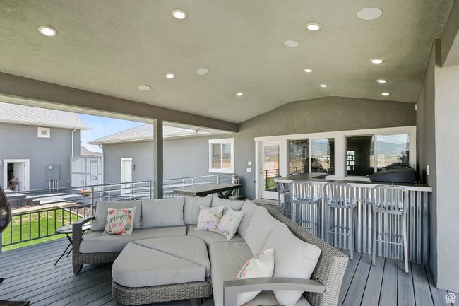 Deck featuring outdoor lounge area | Image 16