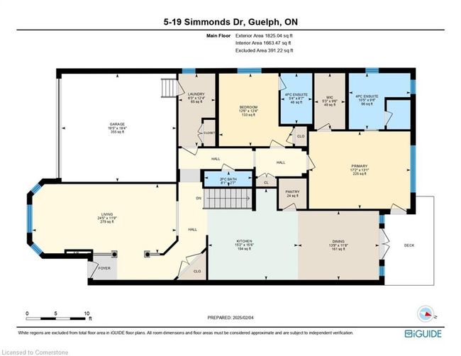 5 - 19 Simmonds Dr, Townhouse with 2 bedrooms, 4 bathrooms and 4 parking in Guelph ON | Image 46