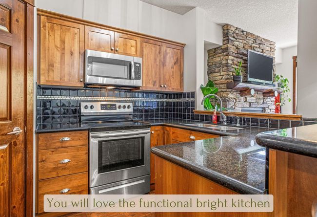 313 - 80 Dyrgas Gate, Townhouse with 3 bedrooms, 3 bathrooms and 2 parking in Canmore AB | Image 4