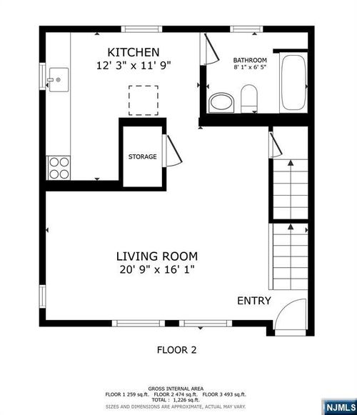 115 Grant Ave, Harrison, NJ, 07029-2501 | Card Image