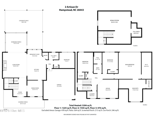2 N Artisan Dr, Hampstead, NC, 28443 | Card Image