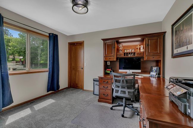 Bedroom 2 is an office-Large closet | Image 17