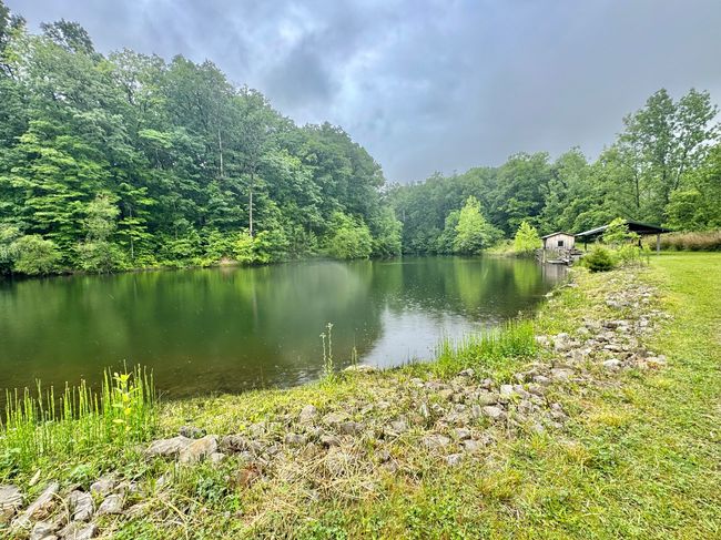 water view featuring a heavily wooded area | Image 26