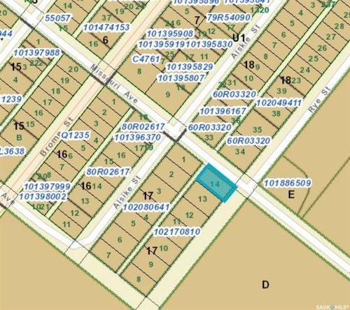 Lot 14 Rye St, Yellow Grass, SK, S0G | Card Image