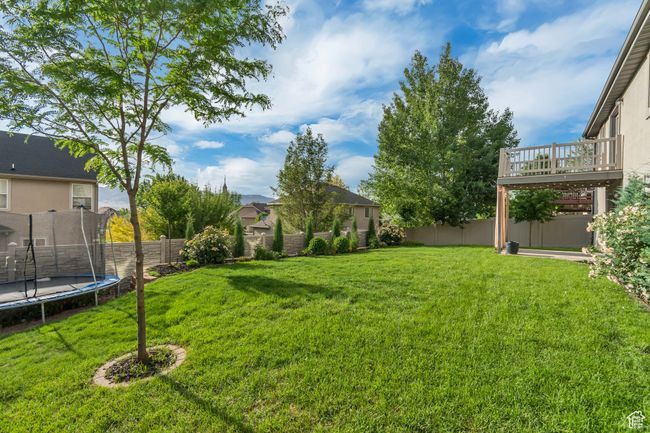 Fully fenced backyard. | Image 22