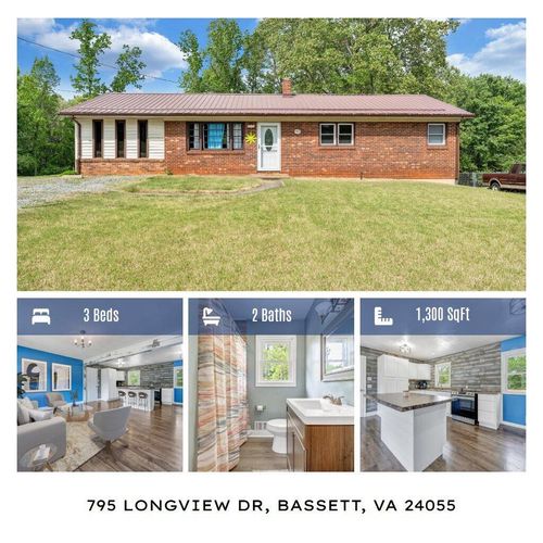 795 Longview Dr, Bassett, VA, 24055-3711 | Card Image