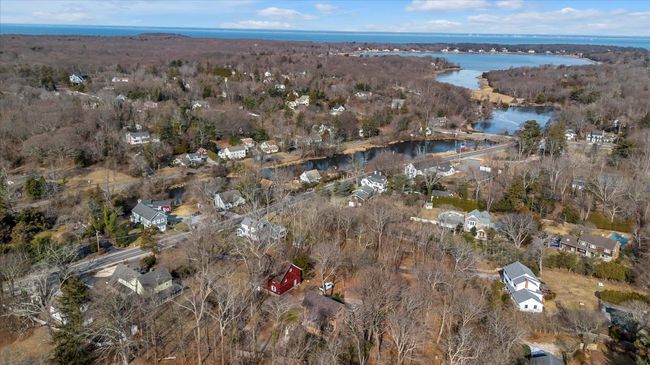 Birds eye view of property with a water view | Image 36