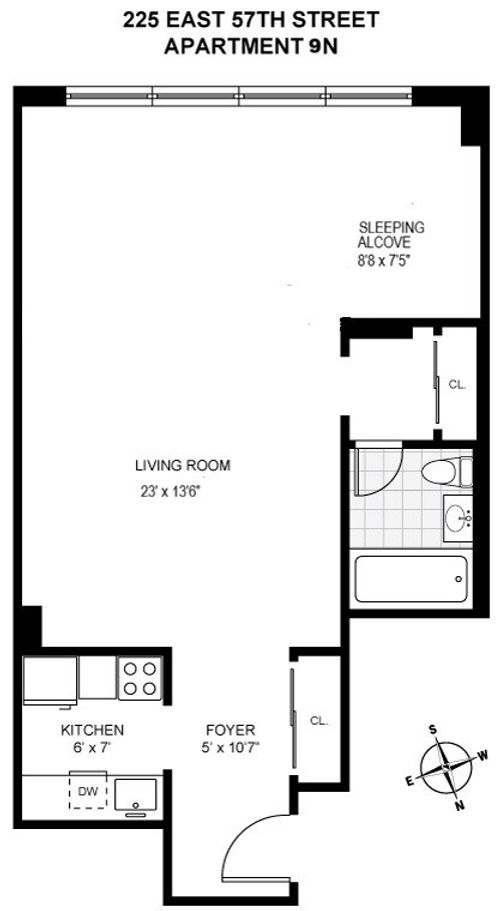 9n-225 E 57th St, New York, NY, 10022-2826 | Card Image