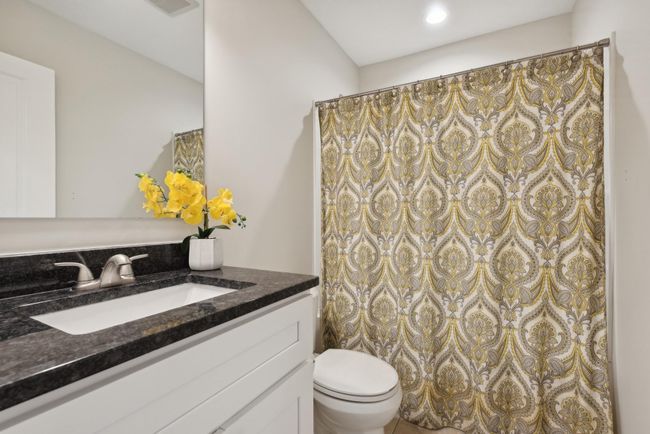 This is the lower level bathroom. Modern, spacious, fresh and clean! Can you see a theme here? | Image 32