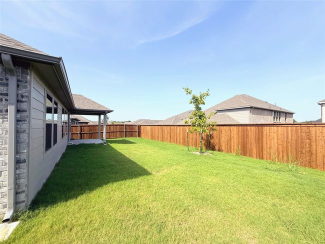 View of fenced backyard | Image 30