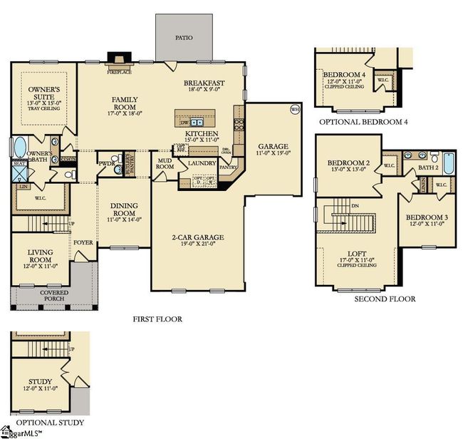 204 Isleview Pl, House other with 3 bedrooms, 3 bathrooms and 3 parking in Greer SC | Image 27