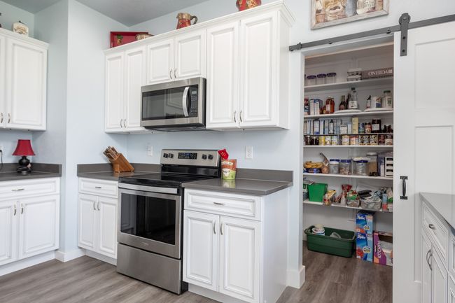 Large walk-in pantry w/barn door | Image 14