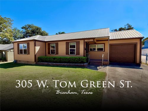305 W Tom Green St, Brenham, TX, 77833-4505 | Card Image