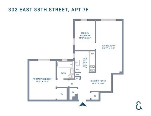 7f-302 E 88th St, New York, NY, 10128-4937 | Card Image