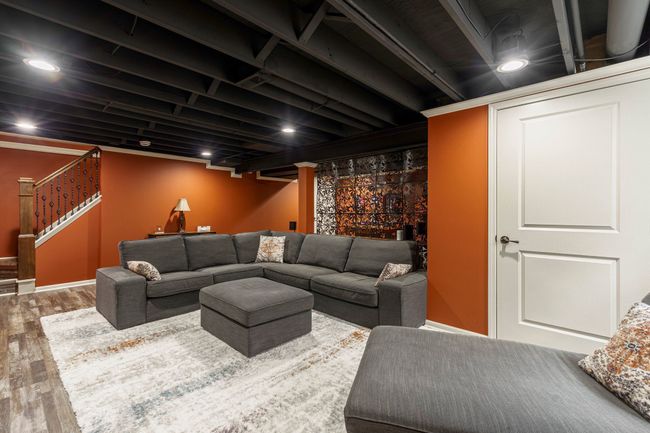 Painted Ceiling in Basement! | Image 45