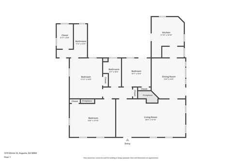 1219 Winter St, Augusta, GA, 30904-4417 | Card Image