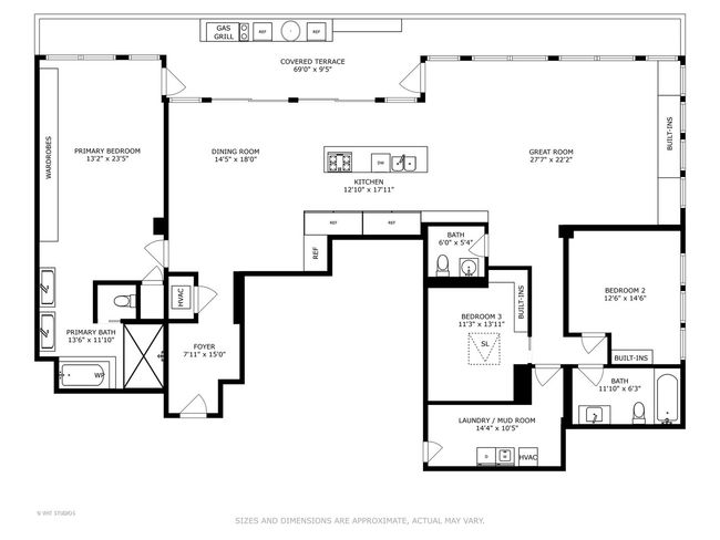 APT-1401 - 740 W Fulton St, Condo with 3 bedrooms, 3 bathrooms and 2 parking in CHICAGO IL | Image 42