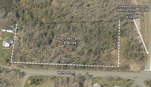 Lot 0 Wolfe St, Louisbourg, NS, B1C | Card Image
