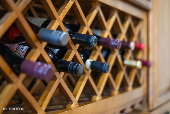 Built in custom wine rack. | Image 17