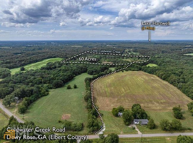 TRACT 2 Coldwater Creek Rd, Home with 0 bedrooms, 0 bathrooms and null parking in Dewy Rose GA | Image 5