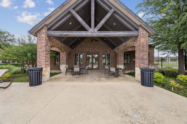 View of patio with french doors and outdoor dining space | Image 29