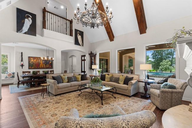 There is a balcony overlooking from the upstairs.... | Image 26