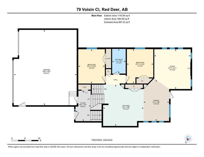 79 Voisin Close, Home with 5 bedrooms, 3 bathrooms and 3 parking in Red Deer AB | Image 48