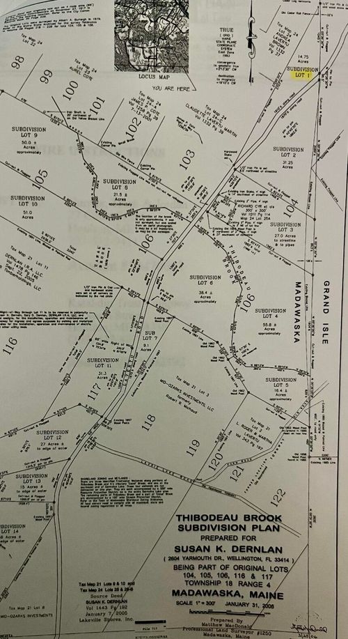 M24 L25B Lavertu Road, Madawaska, ME, 04756 | Card Image