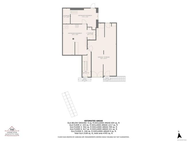 Floor Plan (Basement and garage) | Image 96