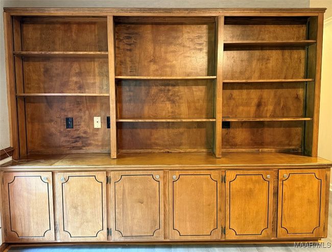 Built in bookcase with extra storage space! | Image 9