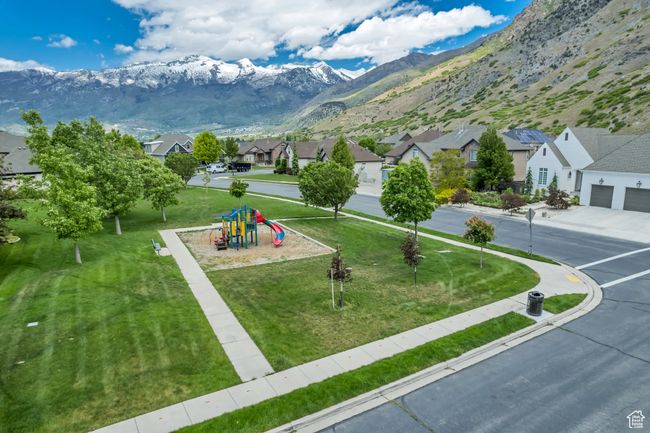 View of mountain backdrop with nearby suburban area | Image 46