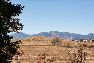 Beautiful mountain + open space views from back deck + primary bedroom | Image 2