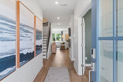 Entry into Calderwood home! Long inviting foyer leading into flex/study. Similar home, same plan. | Image 2