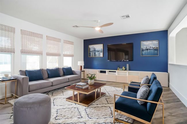 View from family room to kitchen and breakfast room - Many windows over looking back yard. | Image 9