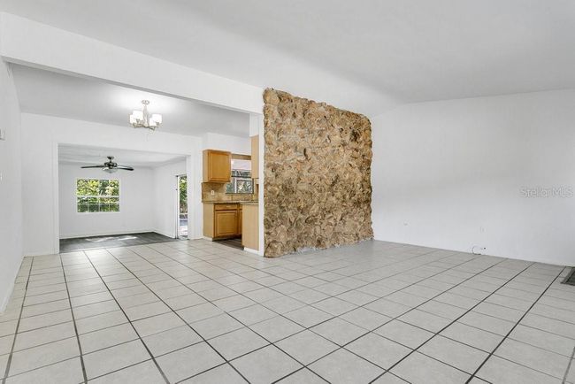 Living / Dining Area with accent wall | Image 8