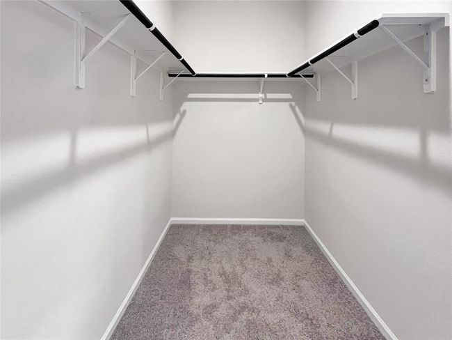 The Cardinal II- Primary Walk-in Closet. Home under construction. Sample floor plan photo used for illustrative purposes only. Upgrades, selections options, windows and colors may vary. | Image 11