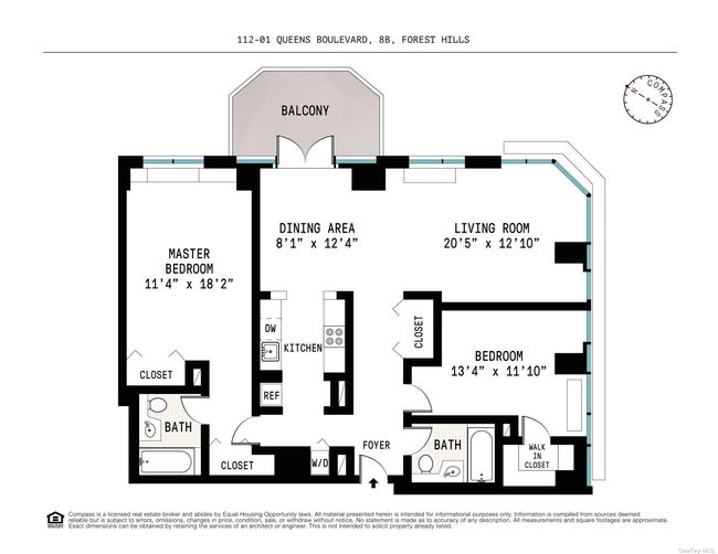 APT-8B - 112 Queens Blvd, Condo with 2 bedrooms, 2 bathrooms and null parking in Forest Hills NY | Image 12
