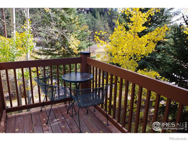 Private deck overlooking the river. | Image 13