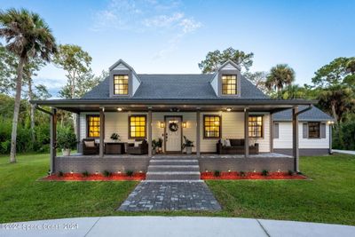 7595 Turkey Point Drive, House other with 3 bedrooms, 2 bathrooms and null parking in Titusville FL | Image 1