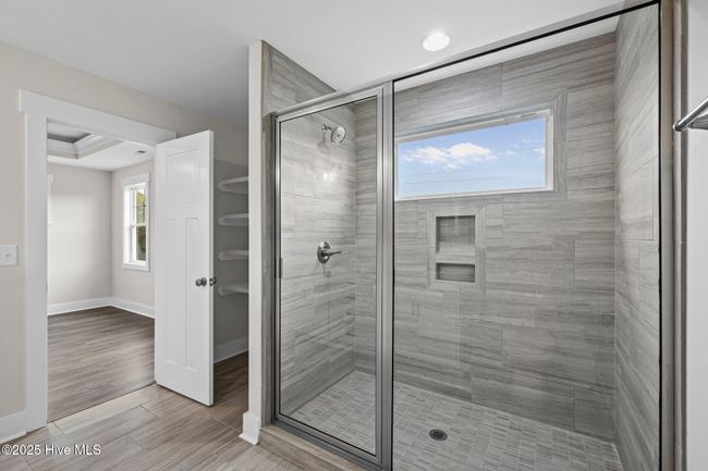 Similar Build Finn Floorplan Lot 8 will have a Frameless Shower Installed and bench seating | Image 41