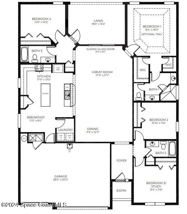 145 1 St Light Cir, House other with 4 bedrooms, 3 bathrooms and null parking in Cocoa FL | Image 24