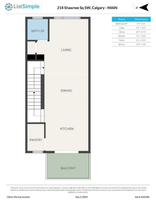 214 Shawnee Square Sw, Townhouse with 2 bedrooms, 3 bathrooms and 3 parking in Calgary AB | Image 5