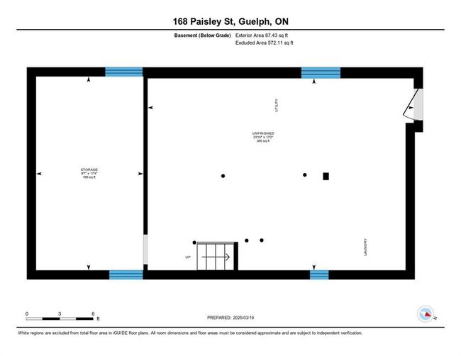 168 Paisley St, House other with 3 bedrooms, 1 bathrooms and 4 parking in Guelph ON | Image 8