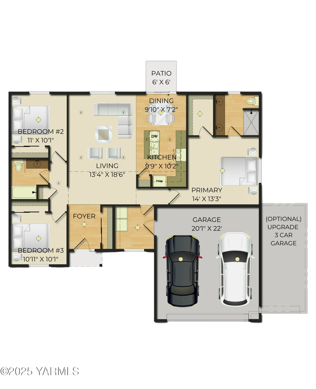 SPEC - 701 Vineyard St, House other with 3 bedrooms, 2 bathrooms and null parking in Grandview WA | Image 22