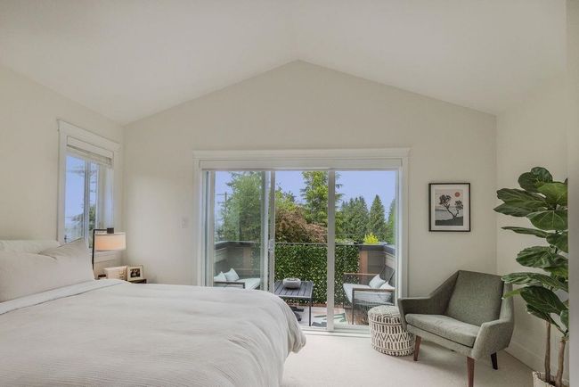 Bright and airy primary bedroom with private patio | Image 19