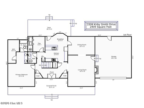 3308 Kirby Smith Drive, Wilmington, NC,  | Card Image