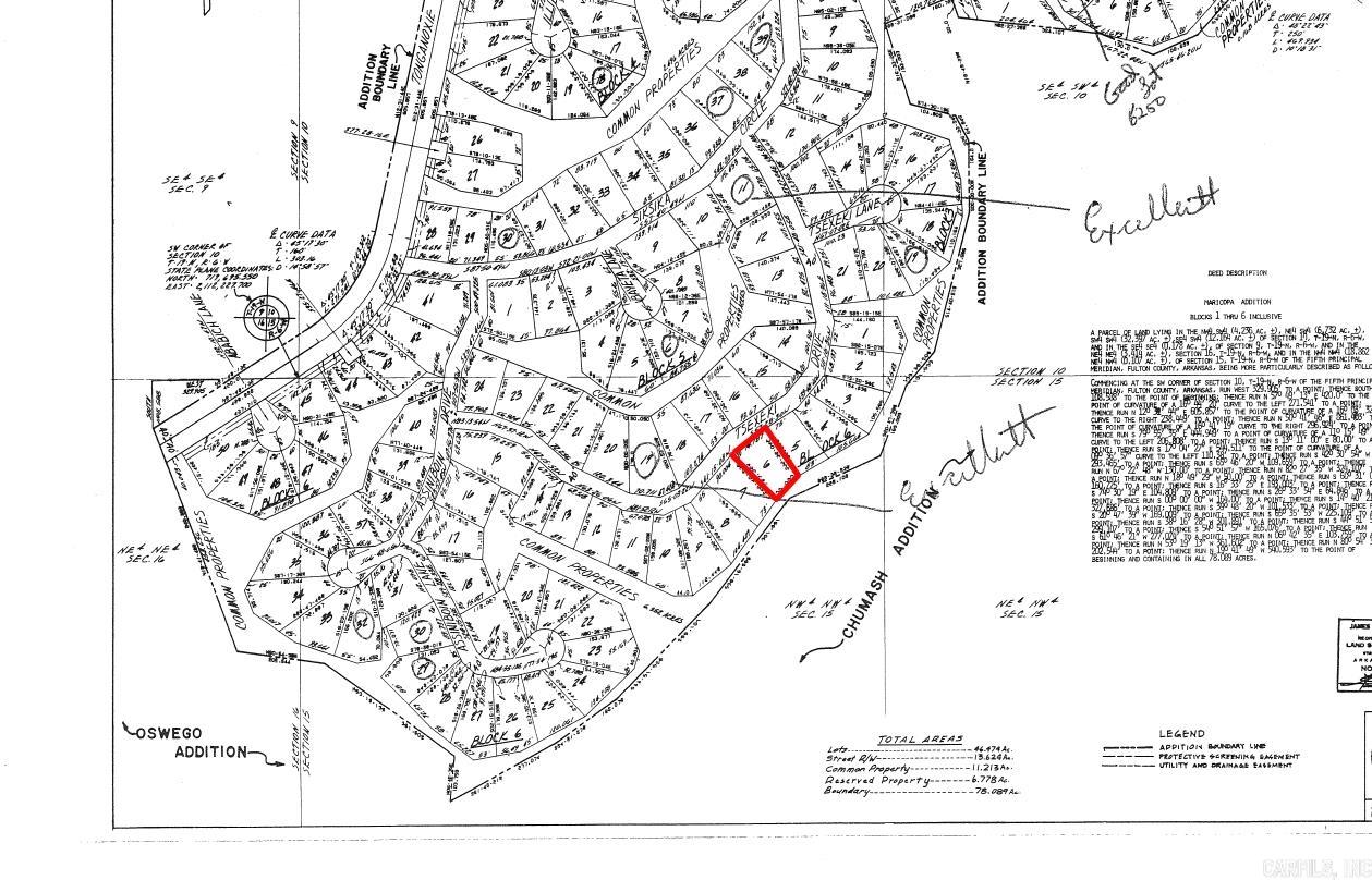 Land in Cherokee Village 2