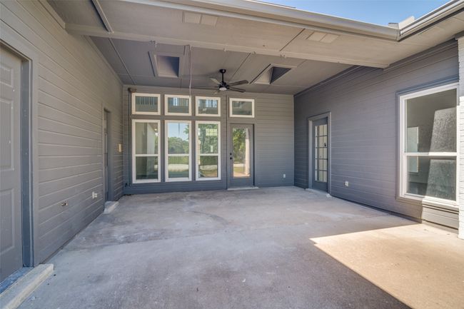 View of patio featuring ceiling fan | Image 24